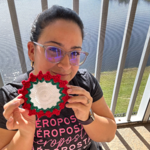 Crochet Coaster1