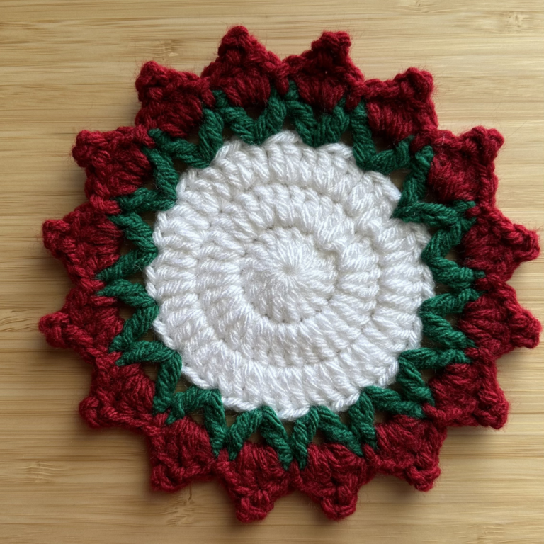 Crochet Coaster2