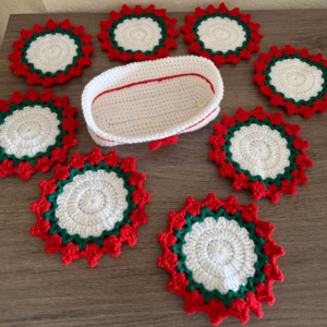Crochet Coaster3