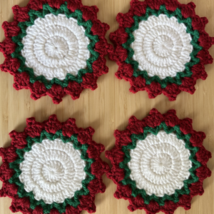 Crochet Coaster4