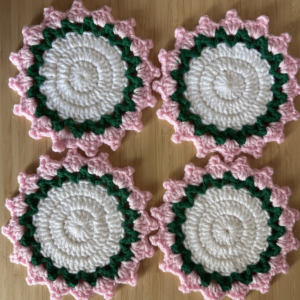 Crochet Coaster5