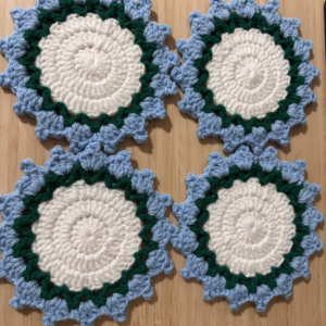 Crochet Coaster6