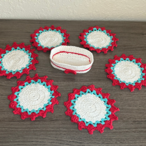 Crochet Coaster7