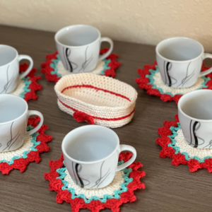 Crochet Coaster8
