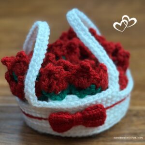 HappyMothersDayCrochetCoaster