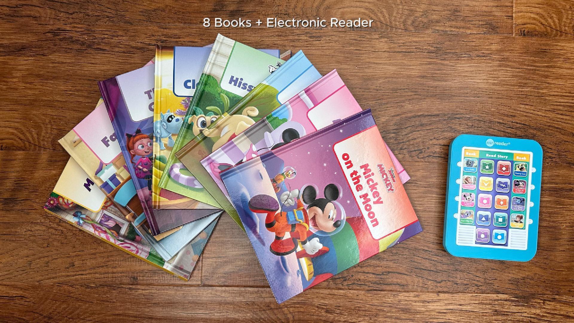 8 Books + Electronic Reader-Cover